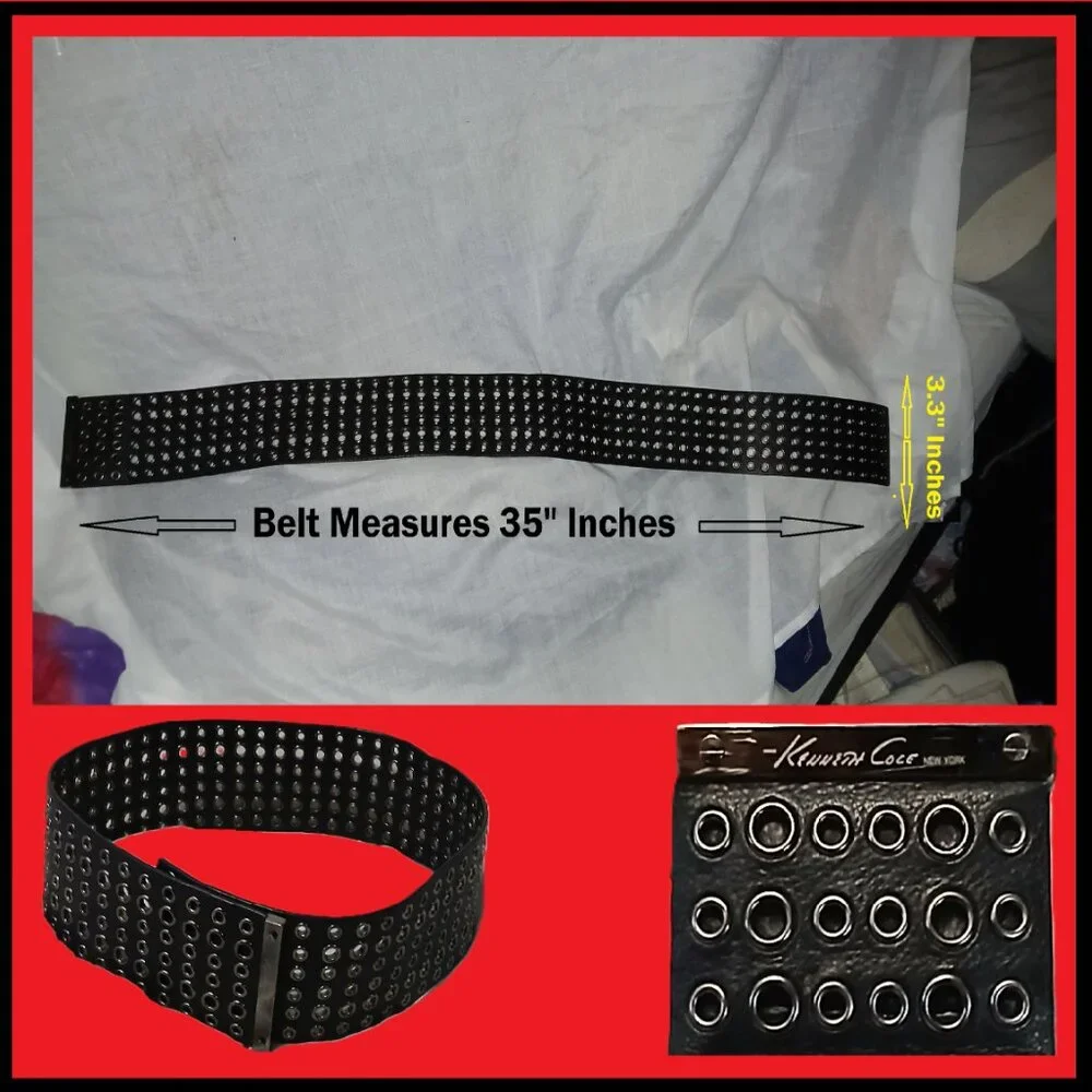Kenneth Cole Designer Belt Custom Made 3.3